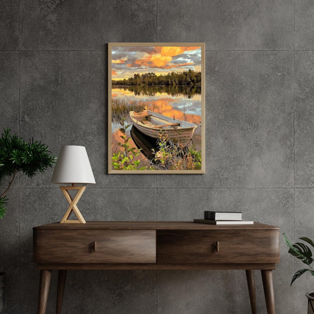 Diamantmalerei - Zeit zum Wegsegeln - SEOS Shop ®