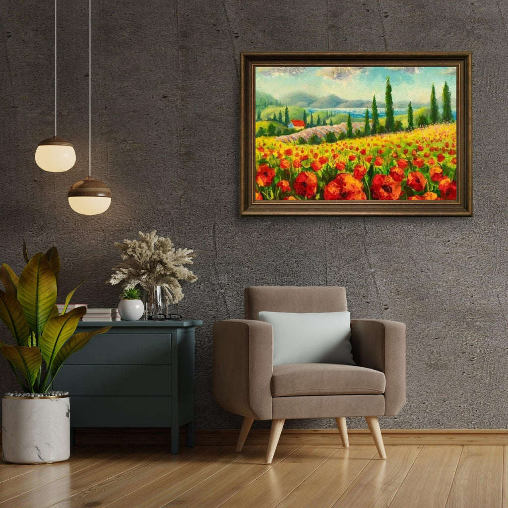 Diamantmalerei - Toskana-Landschaft - SEOS Shop ®
