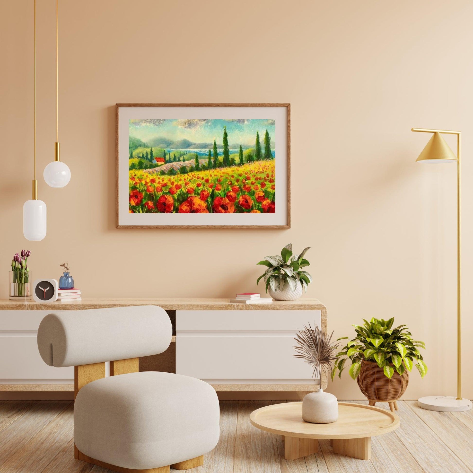 Diamantmalerei - Toskana-Landschaft - SEOS Shop ®
