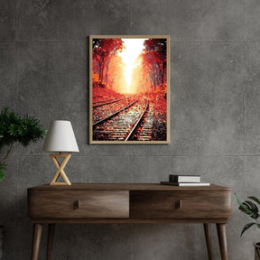 Diamantmalerei - Eisenbahnschienen - SEOS Shop ®