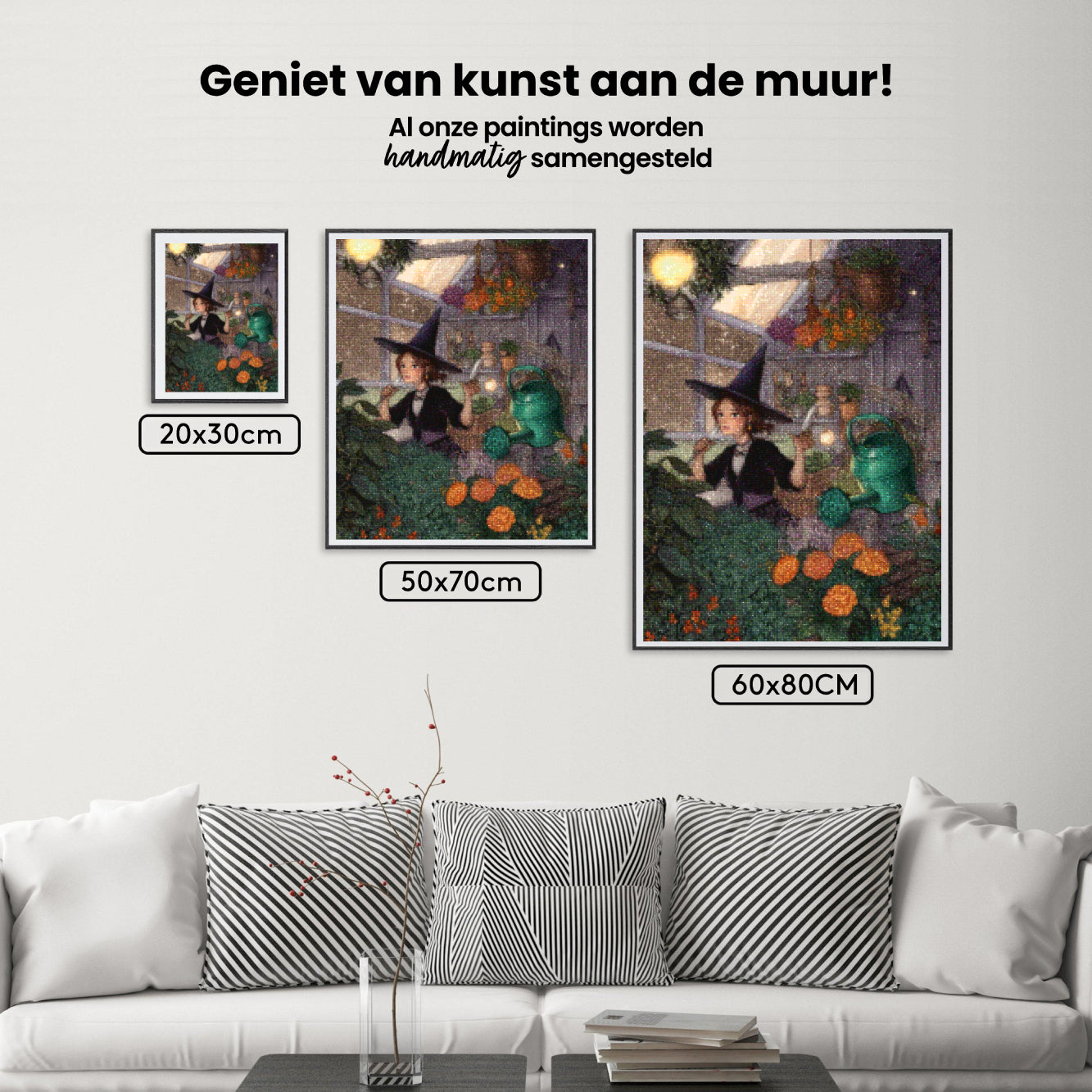 Diamantmalerei - Gartenhexe - SEOS Shop ®