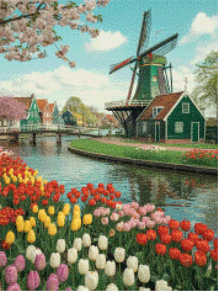 Diamantmalerei - Sommerfleck