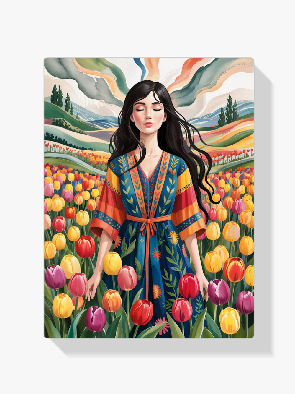 Diamantmalerei - Tulpenflüsterer