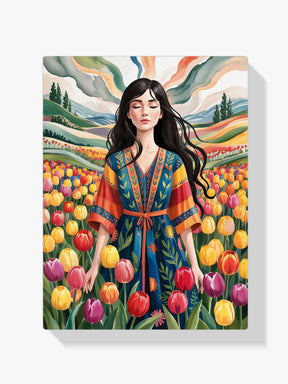 Diamantmalerei - Tulpenflüsterer