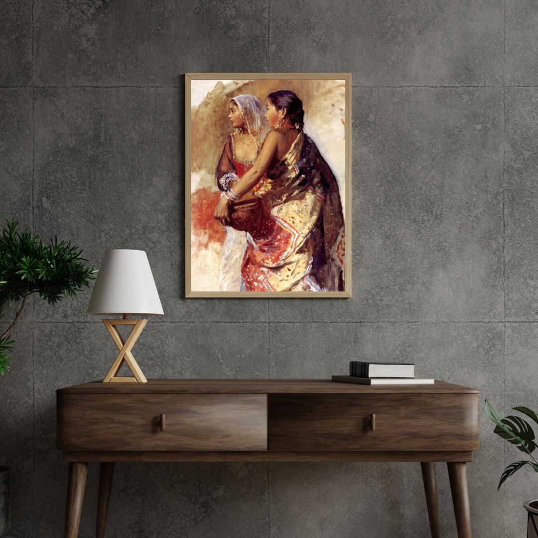 Diamantmalerei - Zwei Nautch-Mädchen - SEOS Shop ®