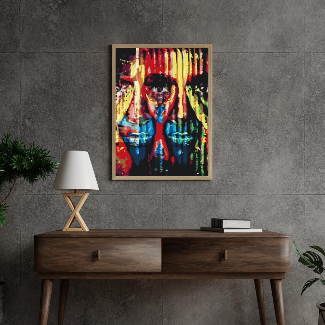 Diamantmalerei - Zwei Gesichter - SEOS Shop ®