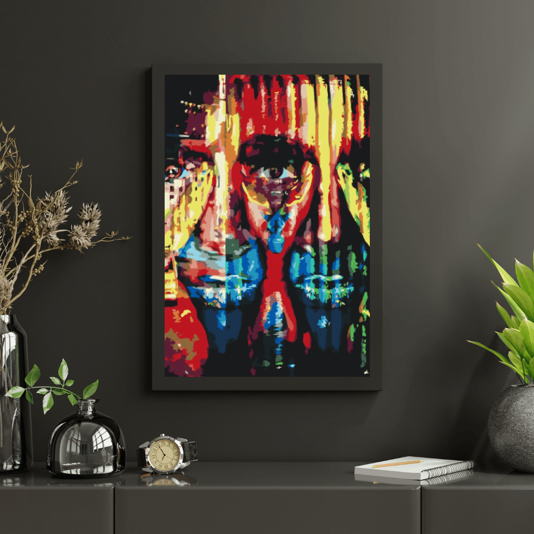 Diamantmalerei - Zwei Gesichter - SEOS Shop ®