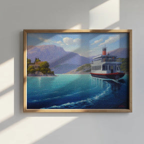 Diamantmalerei - Fähre nach Nirgendwo