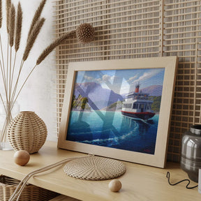 Diamantmalerei - Fähre nach Nirgendwo