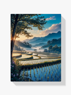 Diamantmalerei - Felder der Gelassenheit