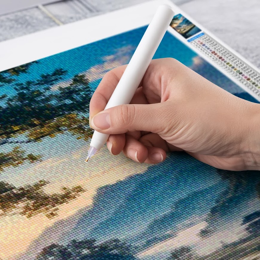 Diamantmalerei - Felder der Gelassenheit