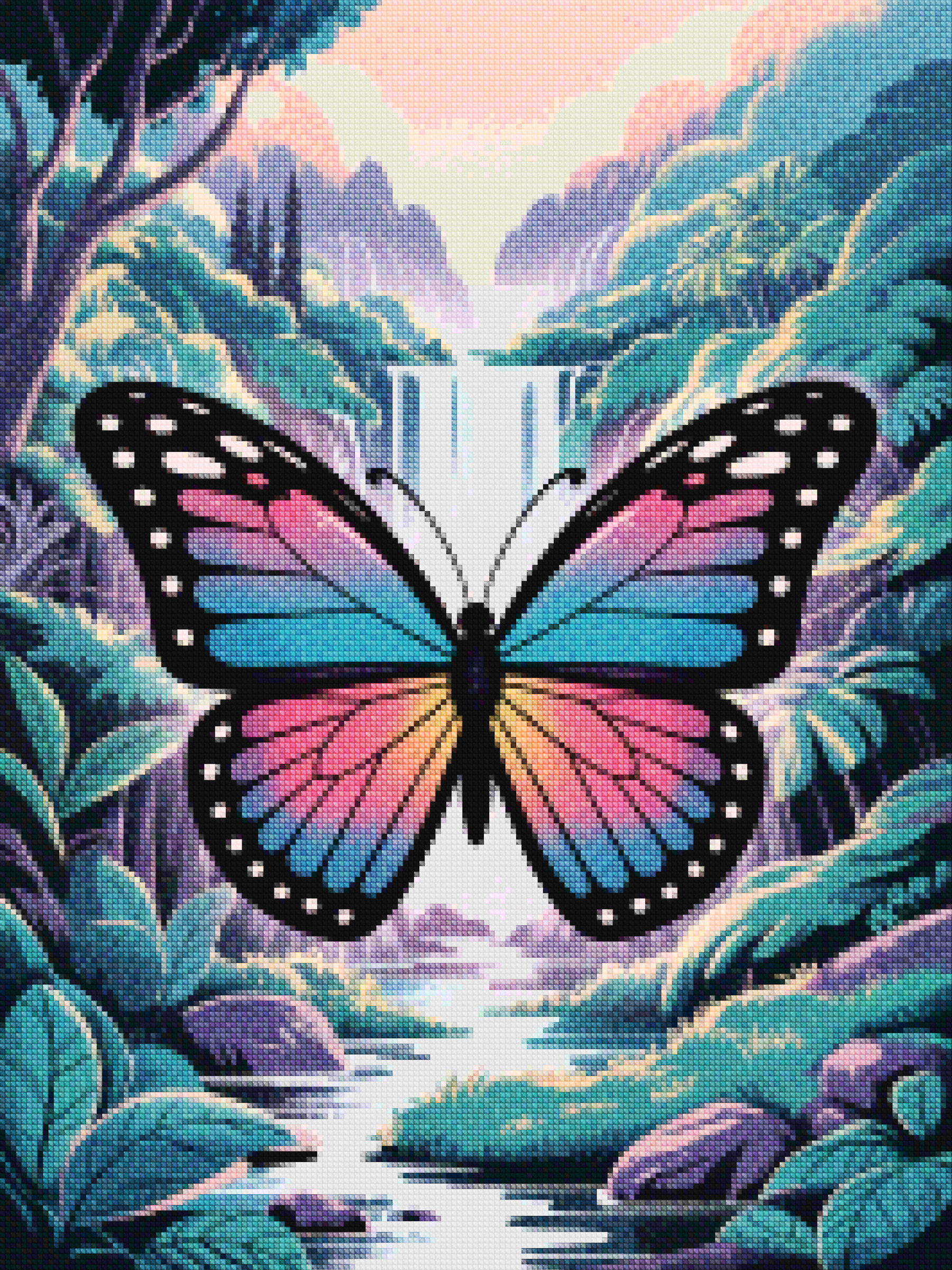 Diamantmalerei - Flügel des Wunders