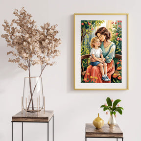 Diamantmalerei - Für immer ihr Kind