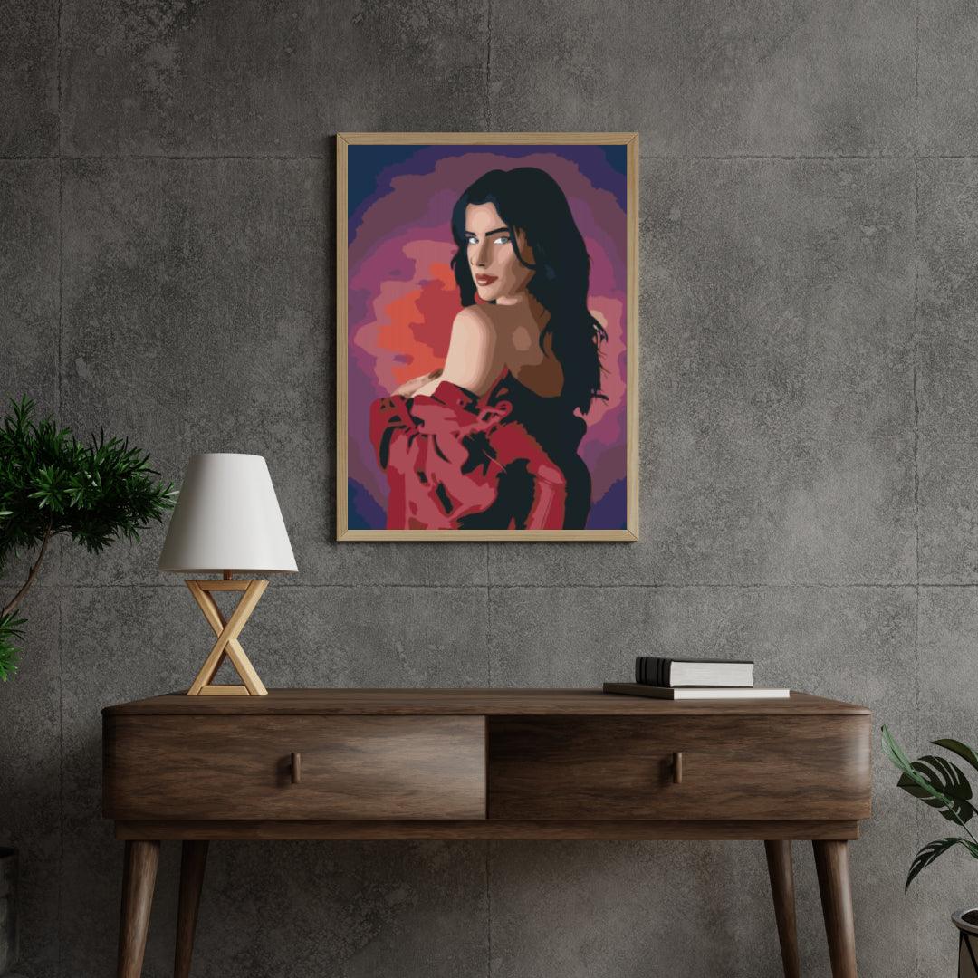 Diamantmalerei - Frau im Hemd - SEOS Shop ®