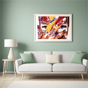 Diamantmalerei - Frau mit blauen Augen - SEOS Shop ®