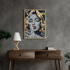 Diamond Painting - Frau mit Zigarette - SEOS Shop ®