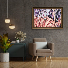 Diamantmalerei - Frau zwischen Baumwurzeln - SEOS Shop ®