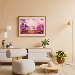 Diamond Painting - Wasserfall im Rosengarten - SEOS Shop ®