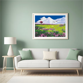 Diamond Painting - Wiese inmitten der Berge - SEOS Shop ®