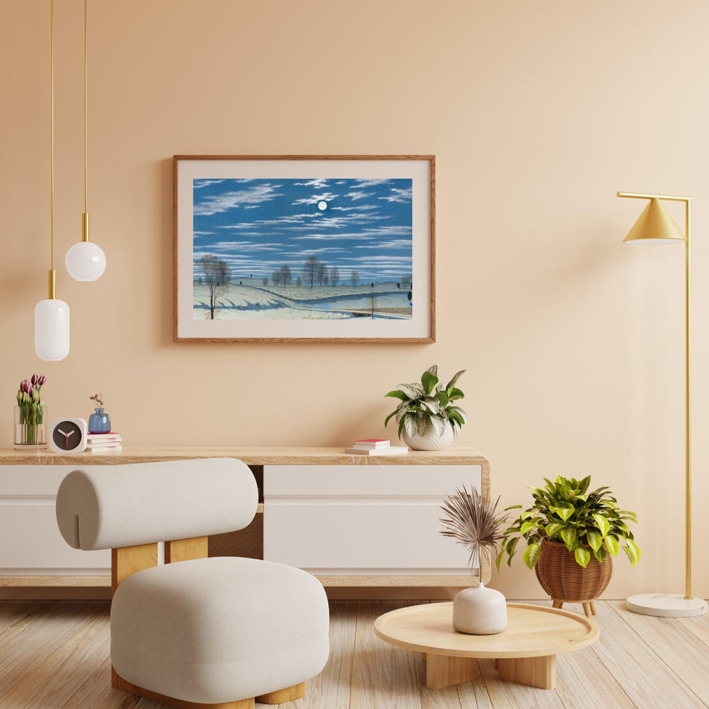 Diamantmalerei - Winterlandschaft im Mondlicht - SEOS Shop ®