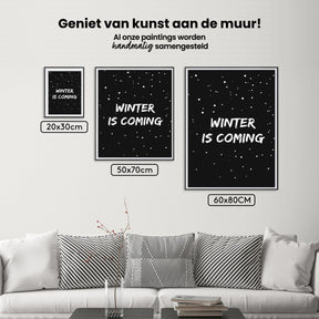 Diamantmalerei - Der Winter kommt
