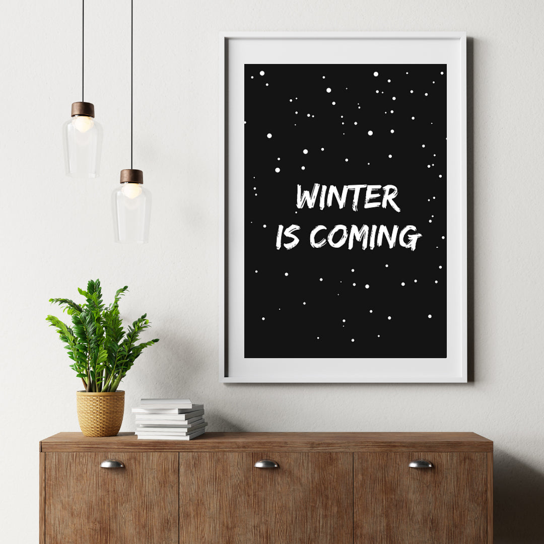 Diamantmalerei - Der Winter kommt