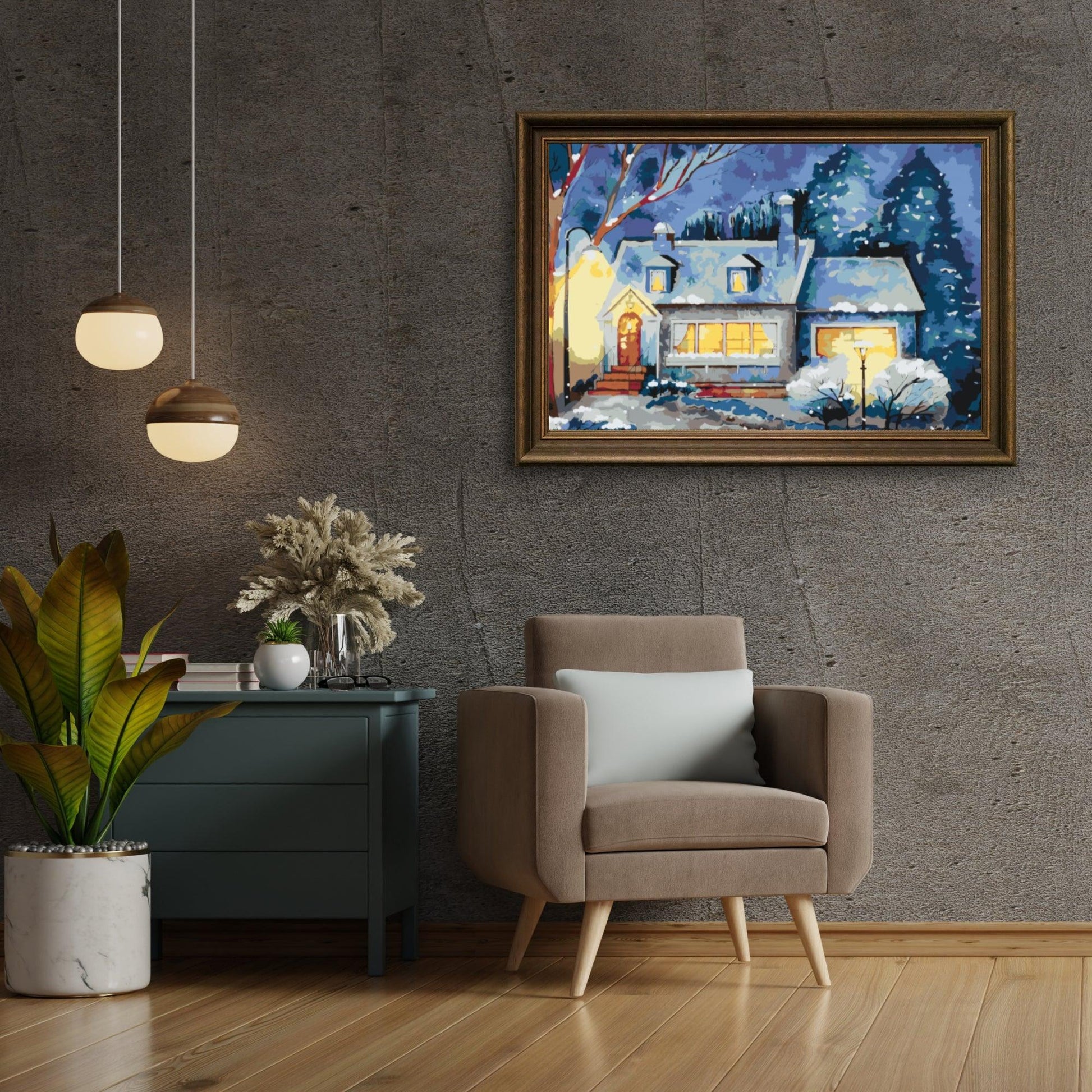 Diamantmalerei - Winterlandschaft - SEOS Shop ®