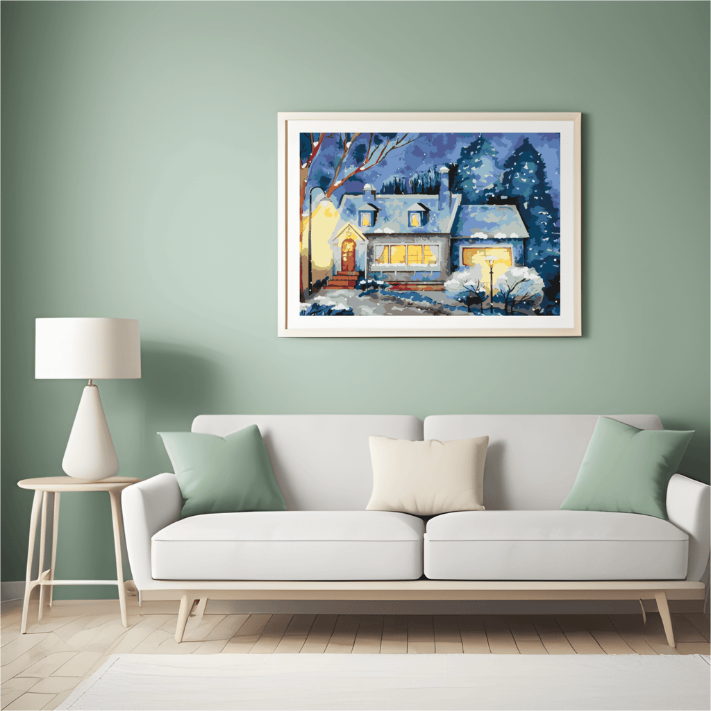 Diamantmalerei - Winterlandschaft - SEOS Shop ®