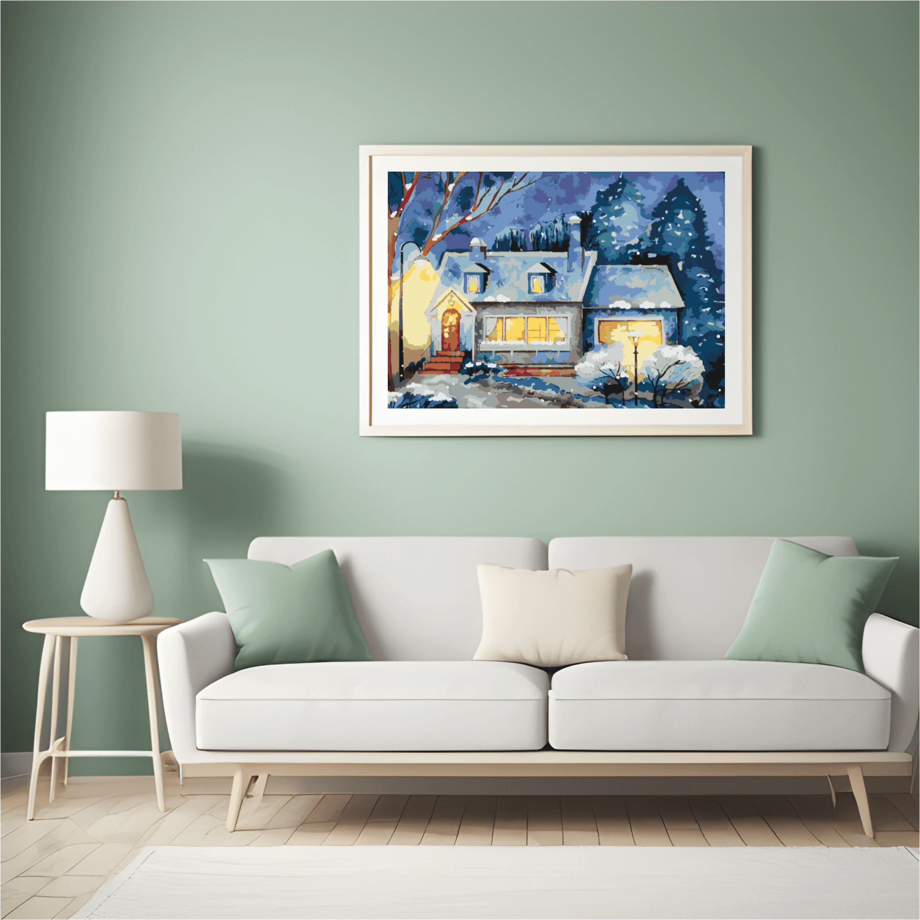 Diamantmalerei - Winterlandschaft - SEOS Shop ®