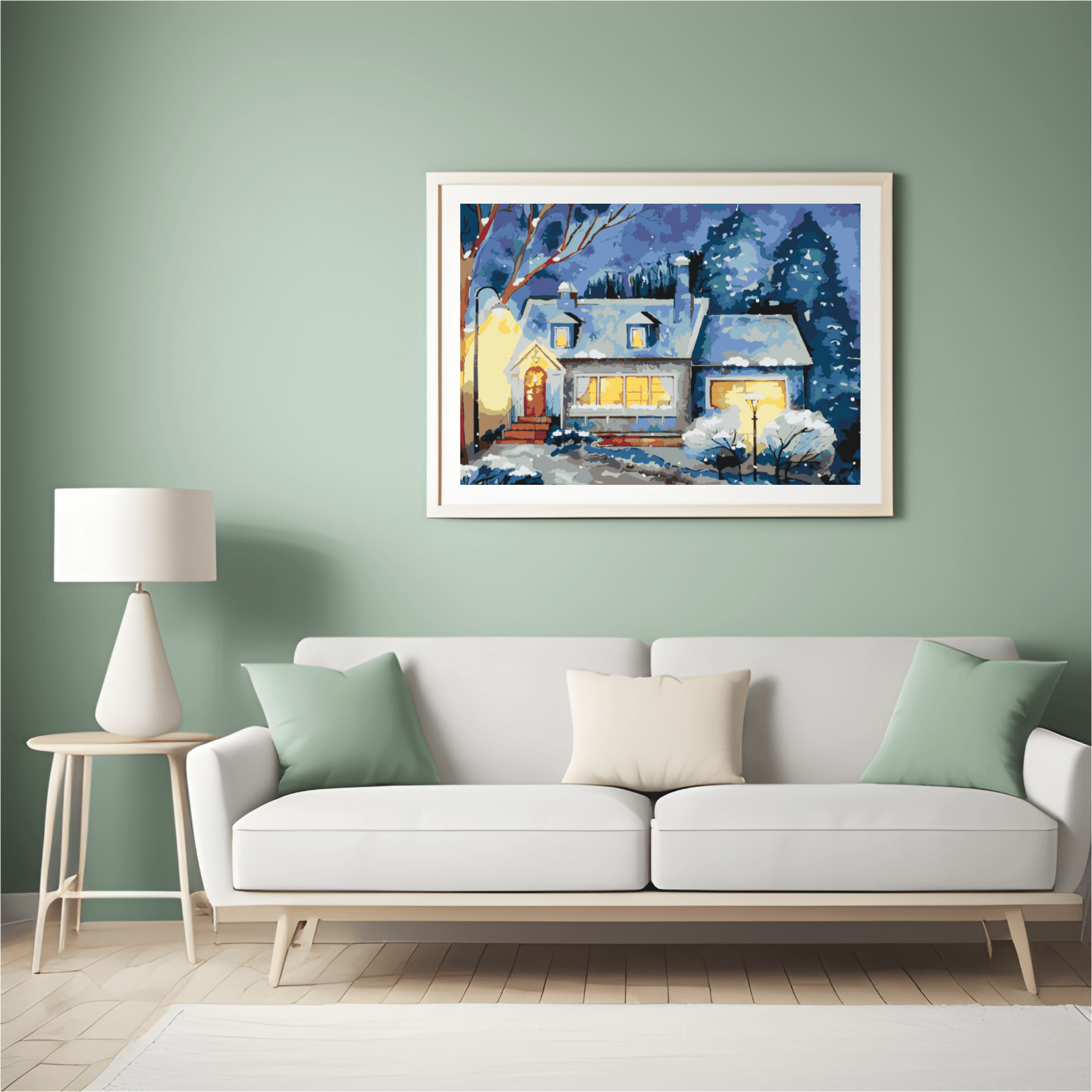 Diamantmalerei - Winterlandschaft - SEOS Shop ®