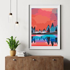 Diamantmalerei - Winterlandschaft 2 - SEOS Shop ®