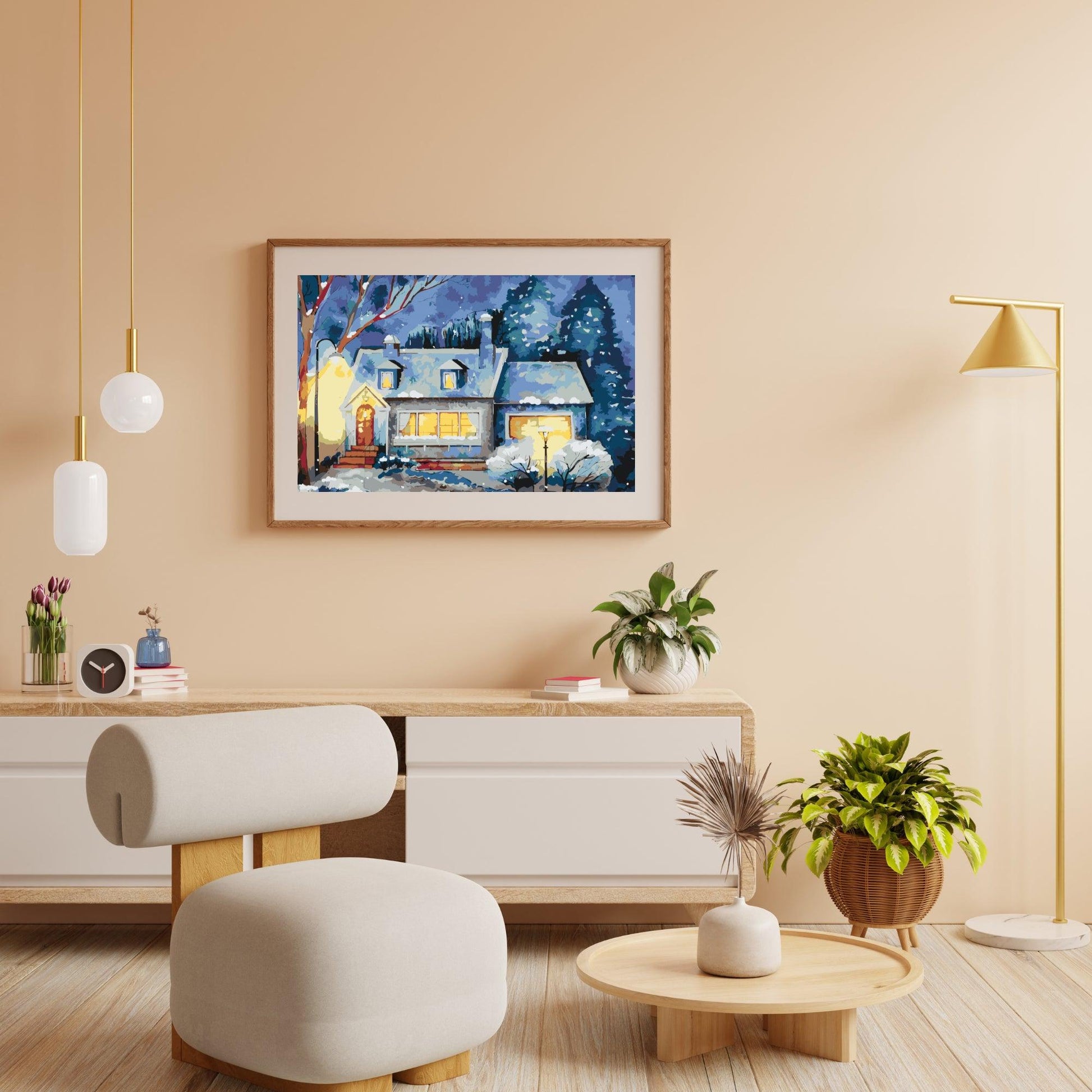 Diamantmalerei - Winterlandschaft - SEOS Shop ®