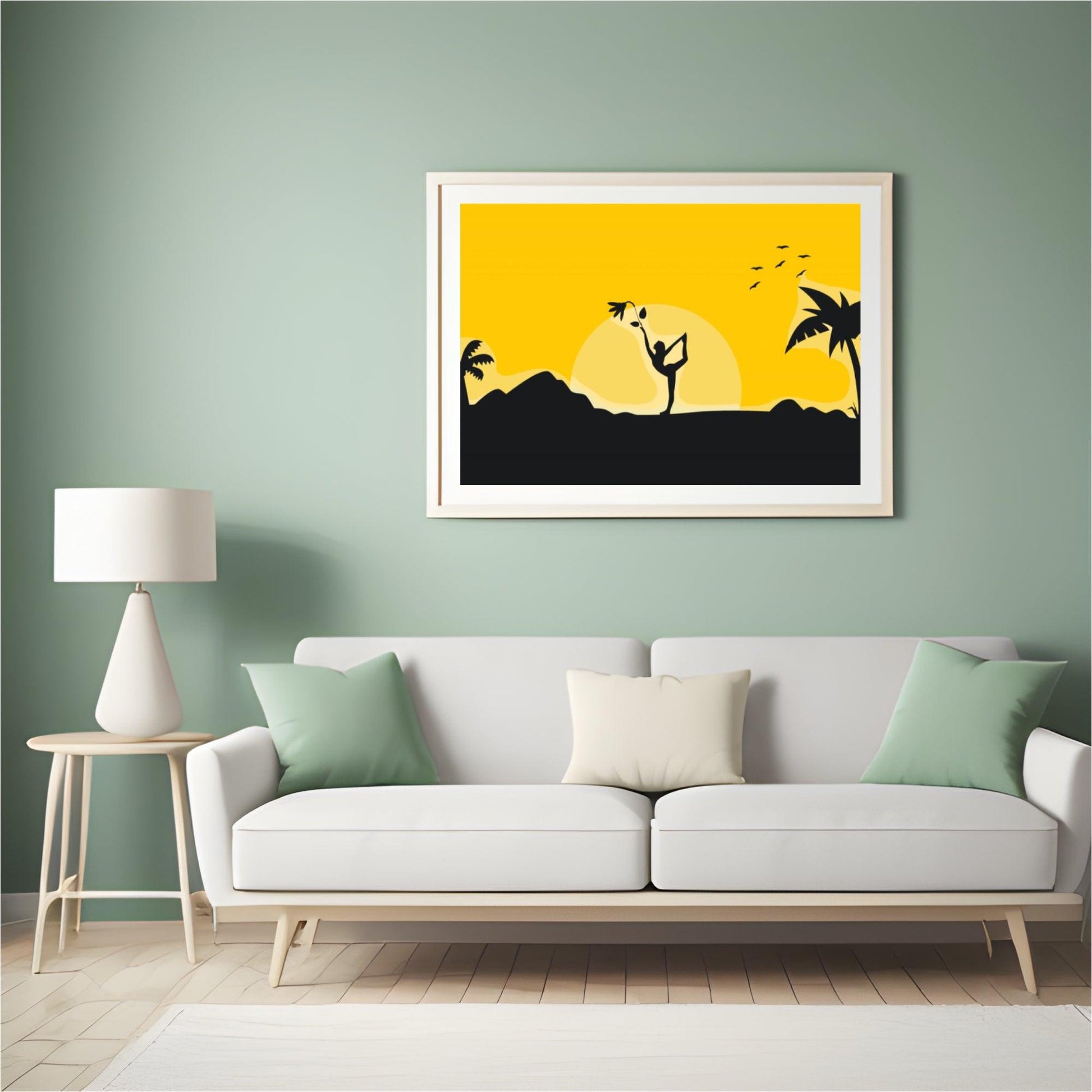Diamantmalerei - Sonnenaufgangs-Yoga - SEOS Shop ®