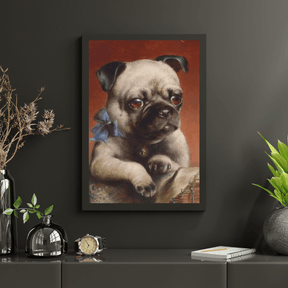 Diamantmalerei - Junger Mops