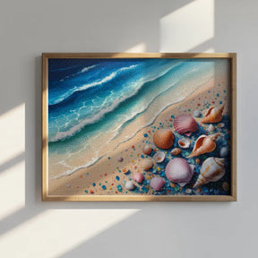 Diamantmalerei – Muschelkonfetti