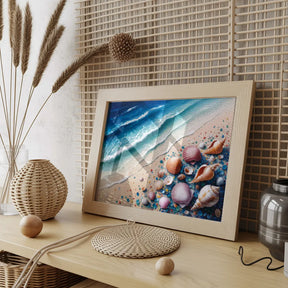 Diamantmalerei – Muschelkonfetti