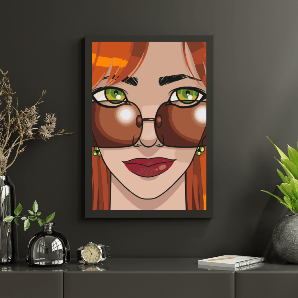 Diamond Painting - Blick durch eine Sonnenbrille - SEOS Shop ®