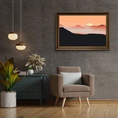 Diamond Painting - Sonne in den Bergen - SEOS Shop ®