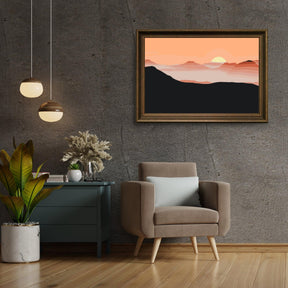 Diamond Painting - Sonne in den Bergen - SEOS Shop ®