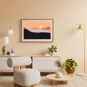 Diamond Painting - Sonne in den Bergen - SEOS Shop ®