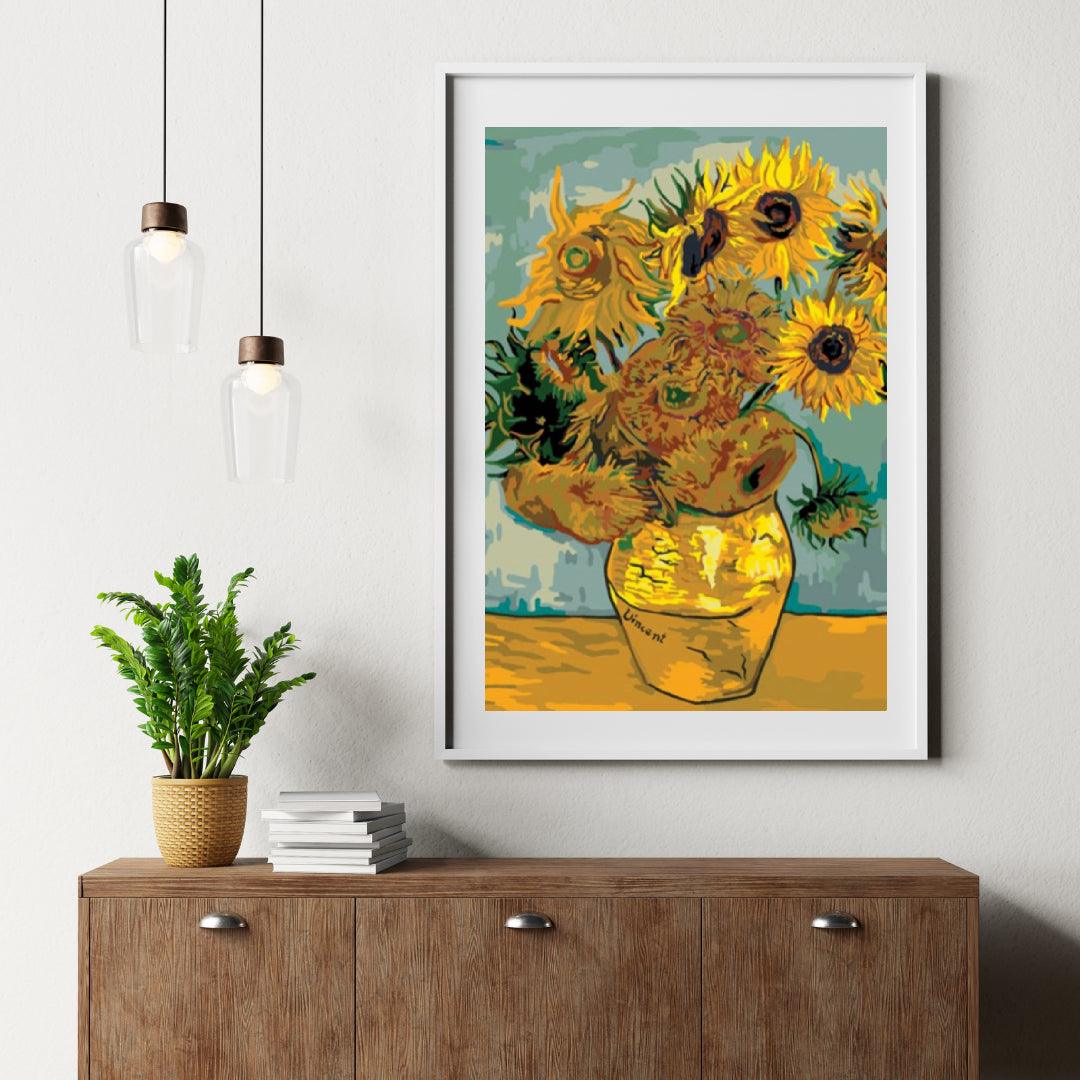 Diamantmalerei - Sonnenblumen Van Gogh - SEOS Shop ®