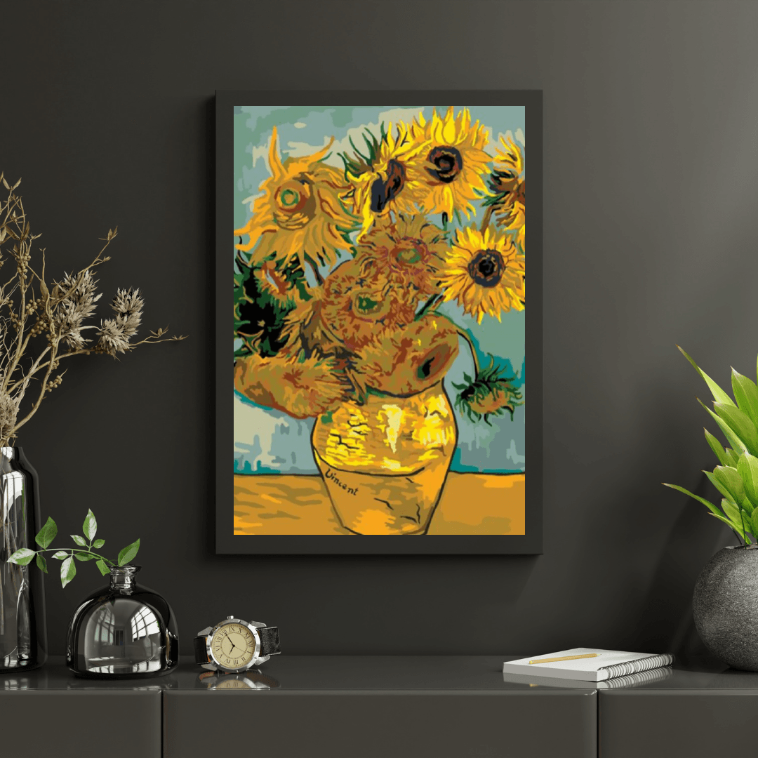 Diamantmalerei - Sonnenblumen Van Gogh - SEOS Shop ®