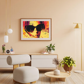 Diamond Painting - Sonnenbrille in Gelb - SEOS Shop ®