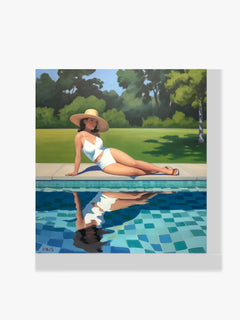Mini-Diamantmalerei – Echo am Pool