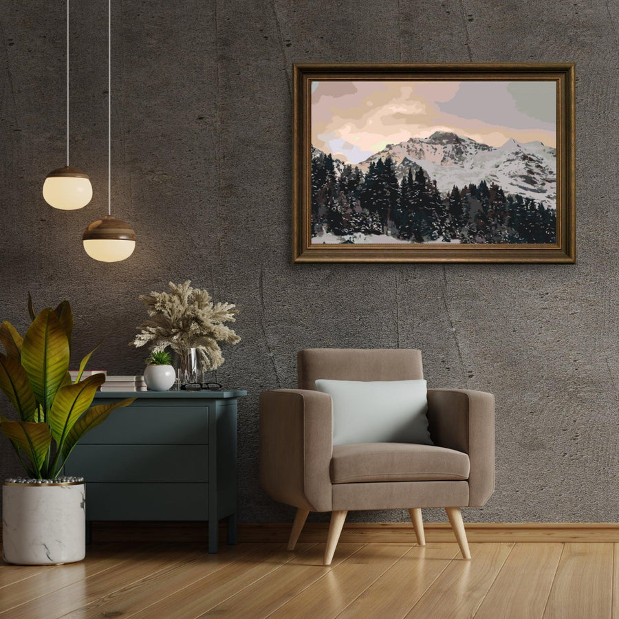 Diamond Painting - Schweizer Alpen Jungfrau - SEOS Shop ®