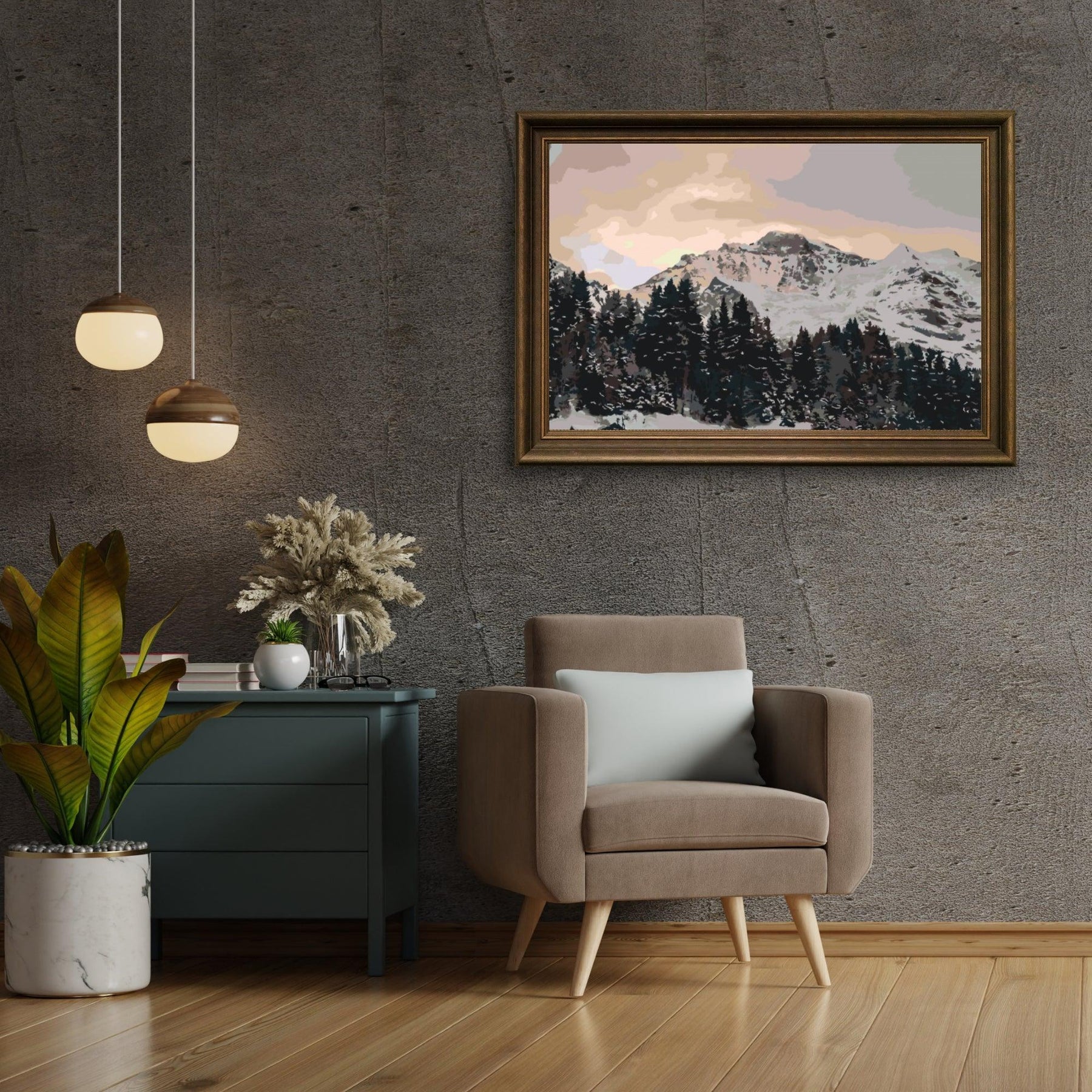 Diamond Painting - Schweizer Alpen Jungfrau - SEOS Shop ®