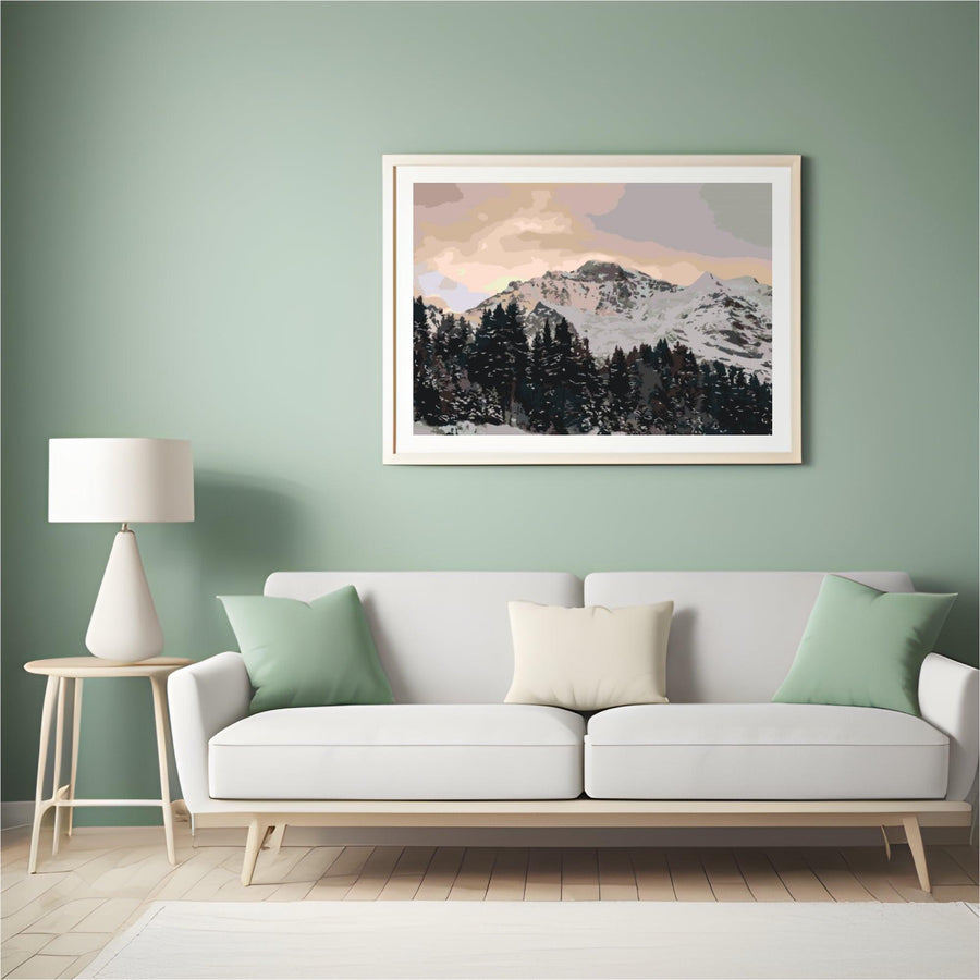 Diamond Painting - Schweizer Alpen Jungfrau - SEOS Shop ®