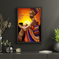 Diamantmalerei Afrikanische Frau - SEOS Shop ®