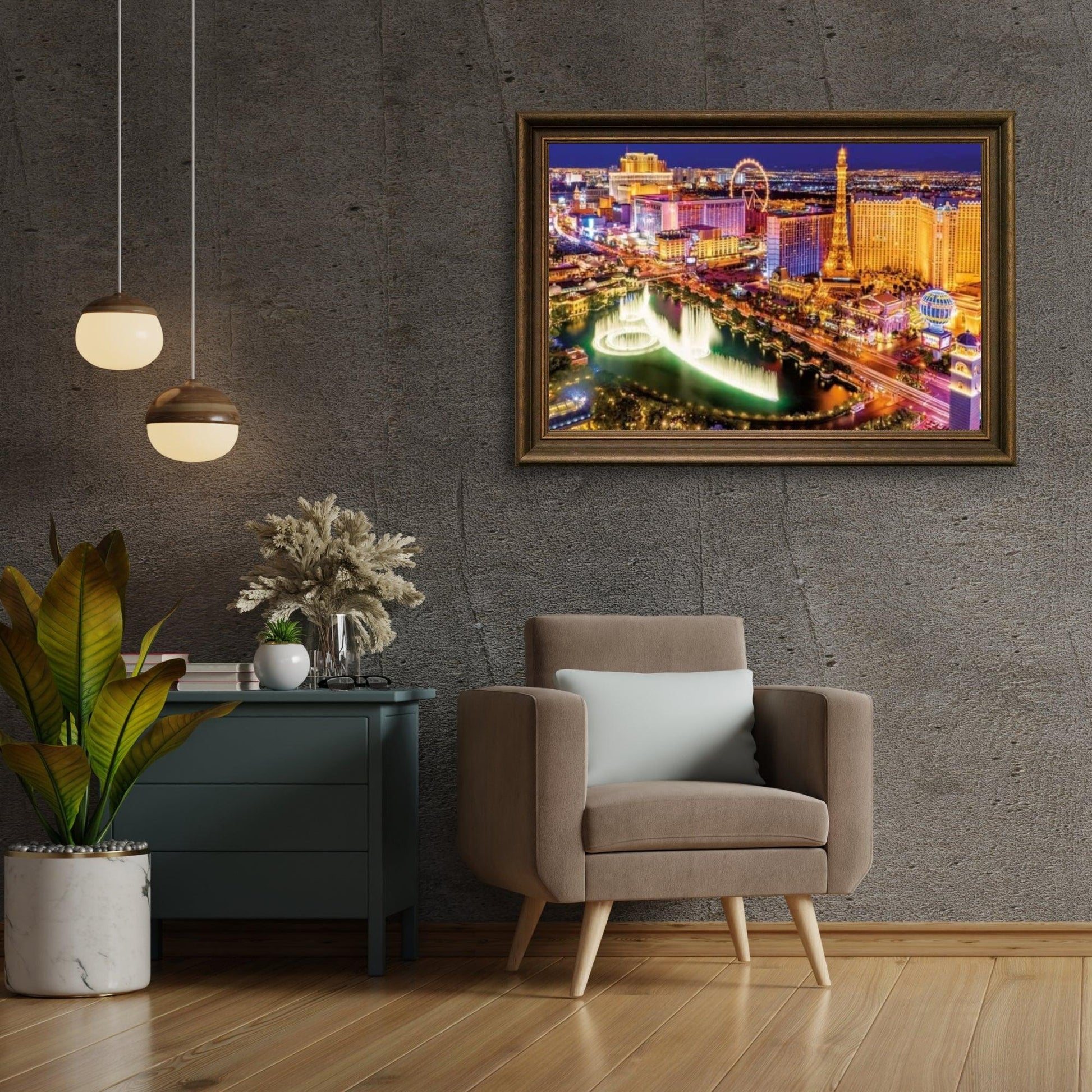 Diamond Painting Amerika Stadt Nacht - SEOS Shop ®