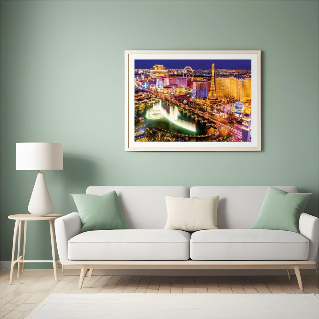 Diamond Painting Amerika Stadt Nacht - SEOS Shop ®